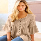 Taylor Acid Wash Big Shirt image number null