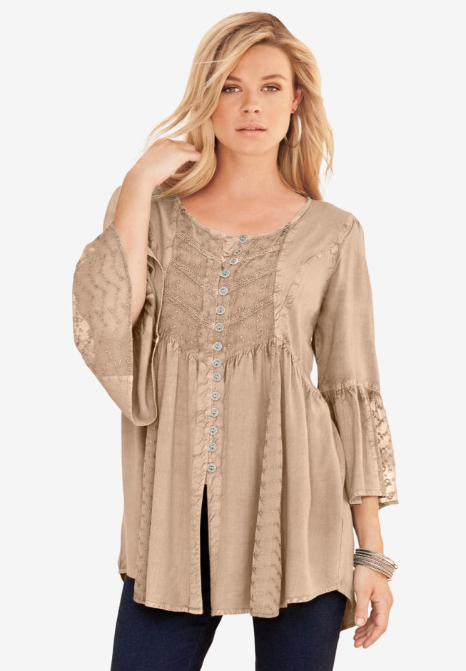 Taylor Acid Wash Big Shirt image number 1