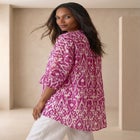 Hi-Low Linen Tunic image number 1