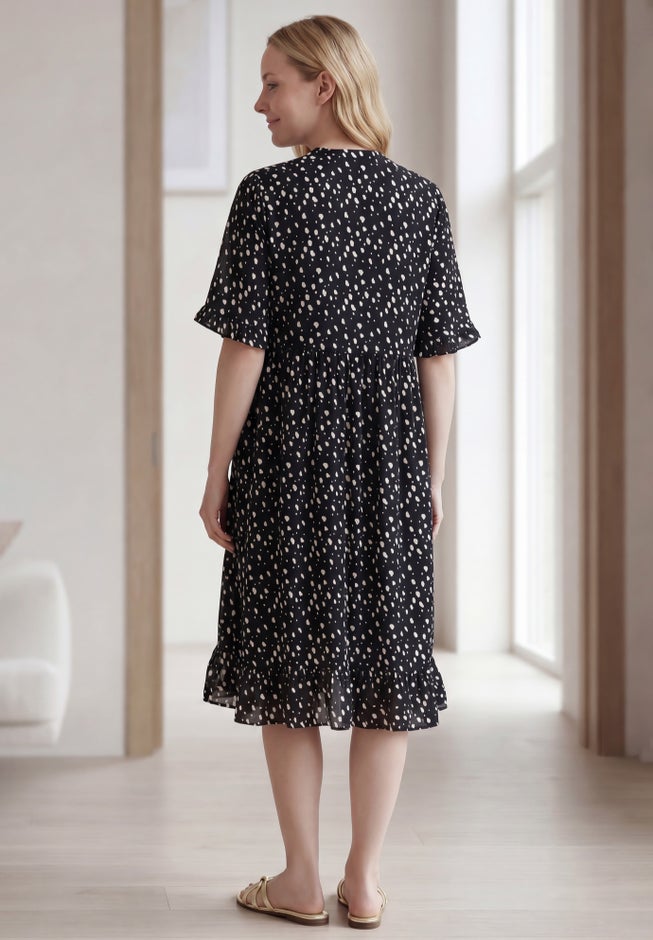 Ruffled Empire Dress image number 1