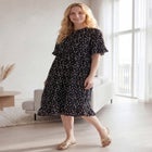 Ruffled Empire Dress image number null