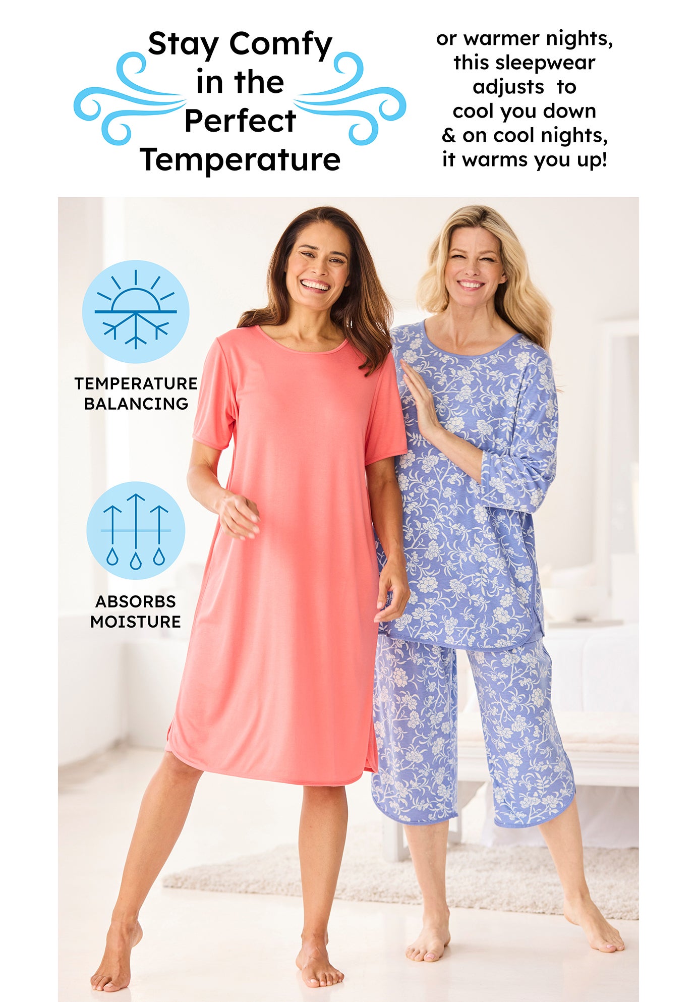 Only Necessities&reg; Perfect Temperature Sleepshirt image number 4