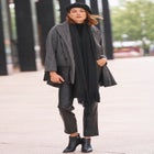 A-Line Wool Peacoat image number null