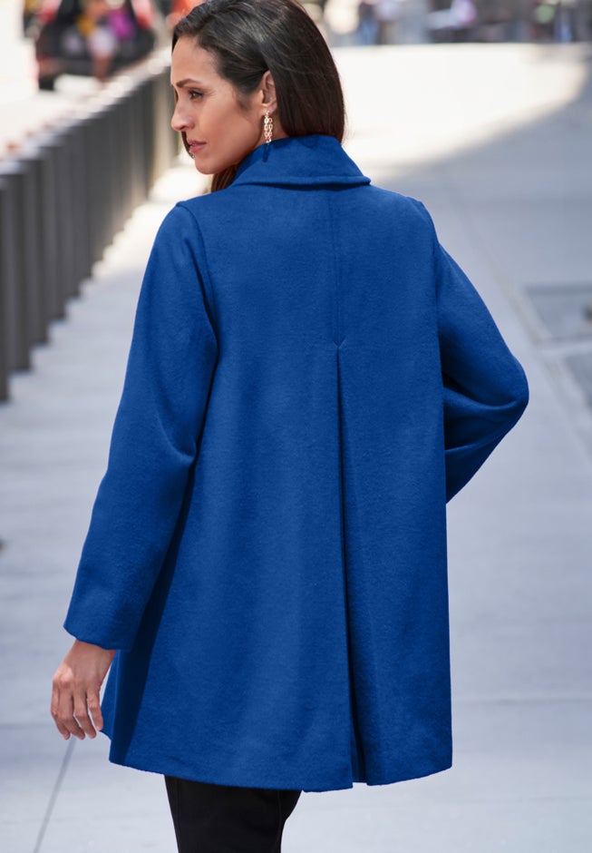 A-Line Wool Peacoat image number 1