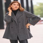 A-Line Wool Peacoat image number null