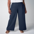 Bi-Stretch Wide Leg Pant image number null