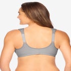 Glamorise&reg; Wonderwire&reg; Front-Close Cotton Underwire Bra 1241 image number null