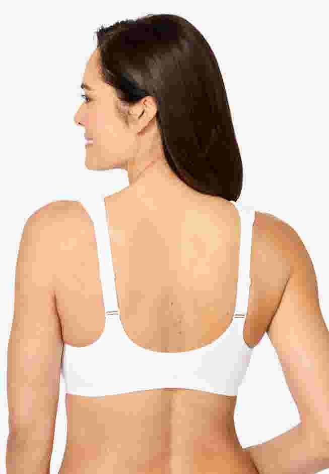 Glamorise® Wonderwire® Front-Close Cotton Underwire Bra 1241 image number 1