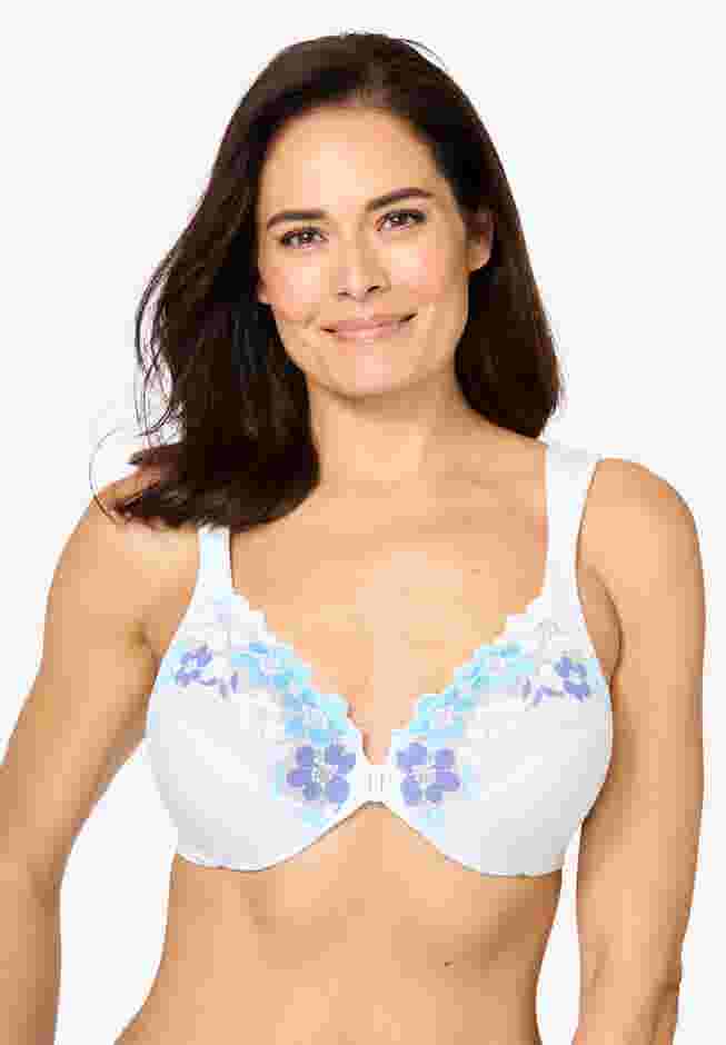 Glamorise® Wonderwire® Front-Close Cotton Underwire Bra 1241 image number 0