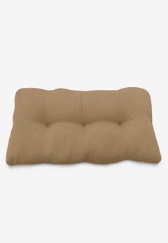 BH Performance Fabric Tufted Wicker Settee Cushion