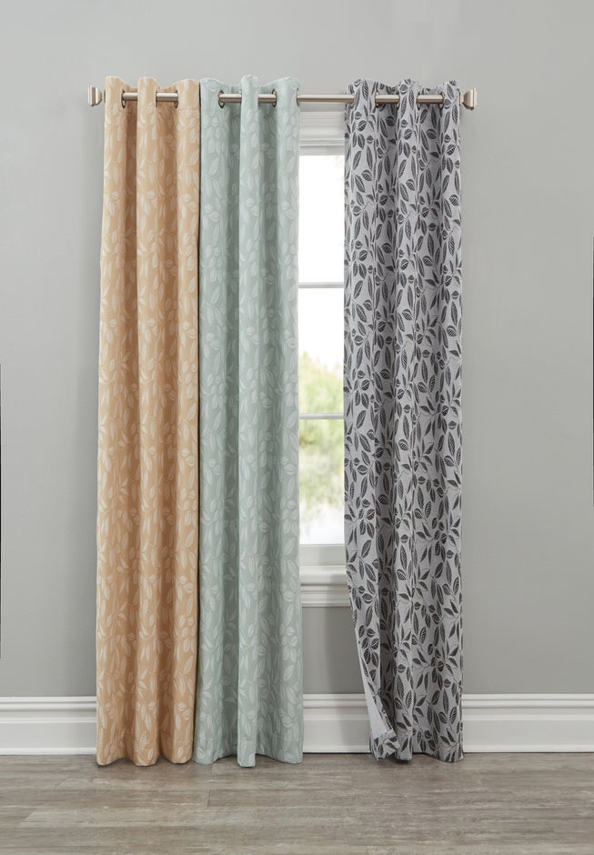 Satti 100% Blackout Grommet Panel image number 1