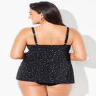 Bra Sized Faux Flyaway Underwire Tankini Top image number 1