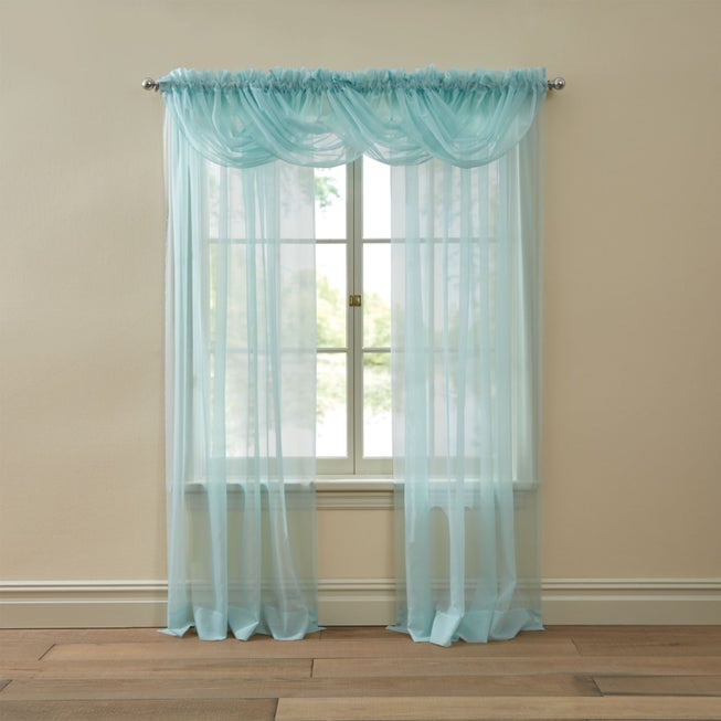 BH Studio Sheer Voile Toga Valance image number 1
