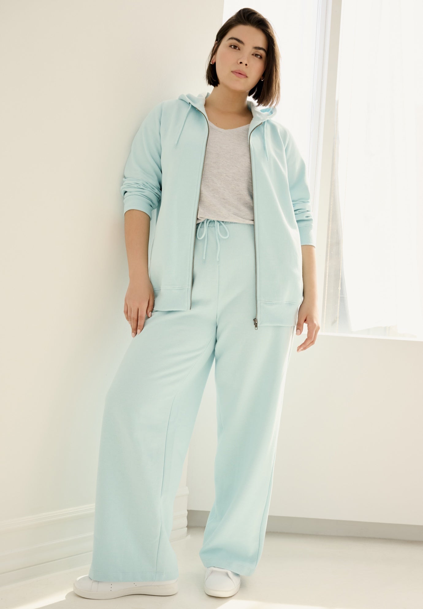 Fleece Zip Up Hoodie image number 0