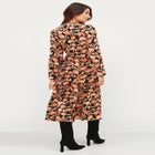 Button Bodice Empire Fit & Flare Dress image number null