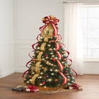 Fully Decorated Pre-Lit 6FT Pop-Up Christmas Tree image number null
