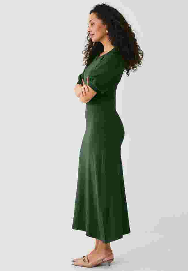 Fine Knit Midi Sweater Dress image number 2