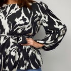 Blouson Sleeve Belted Tunic image number null