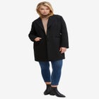 Classic Wool-Blend Coat image number null