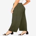 Everyday Stretch Knit Wide Leg Pant image number null