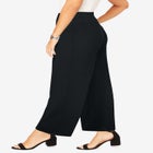 Everyday Stretch Knit Wide Leg Pant image number null