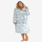 Dreams & Co&reg; Plush Hooded Wrap Robe image number 0