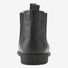 Sherpa Lined Faux Leather Chelsea Bootie image number null