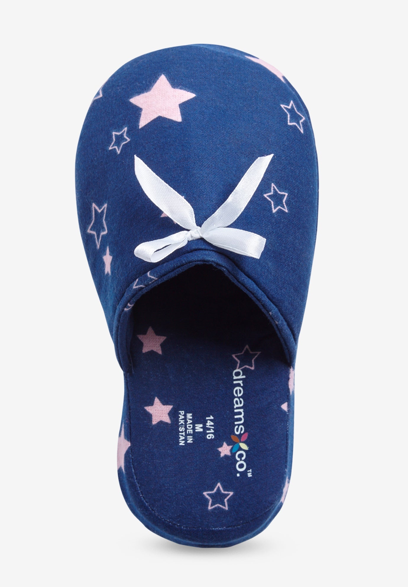 Dreams & Co.® flannel slipper image number 7