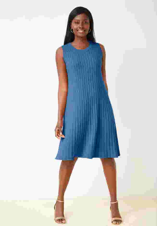2-Piece Sweater Jacket Dress image number 1