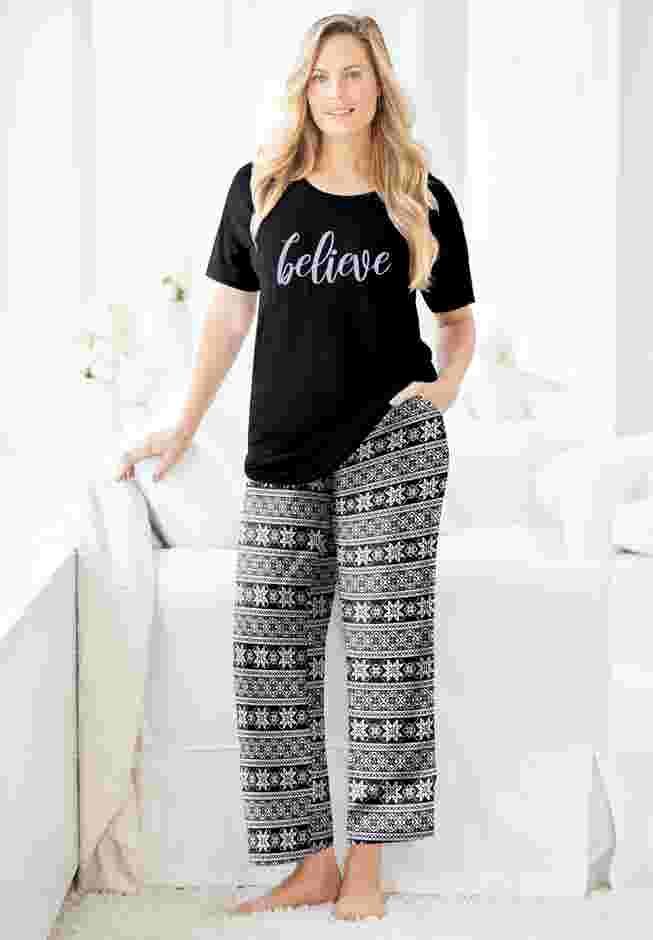 Knit Sleep Pant image number 5