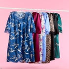 The Luxe Satin Long Peignoir Set image number null