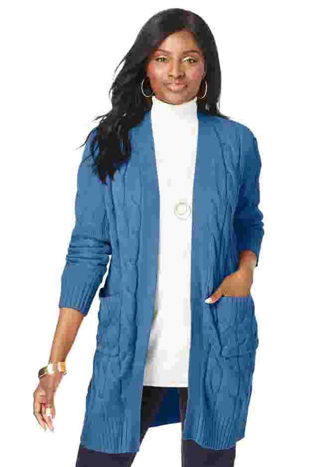 Cable Duster Sweater image number 0
