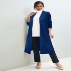 Cotton Cashmere Duster Sweater image number null