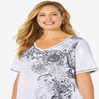 Placement Print Tee image number null