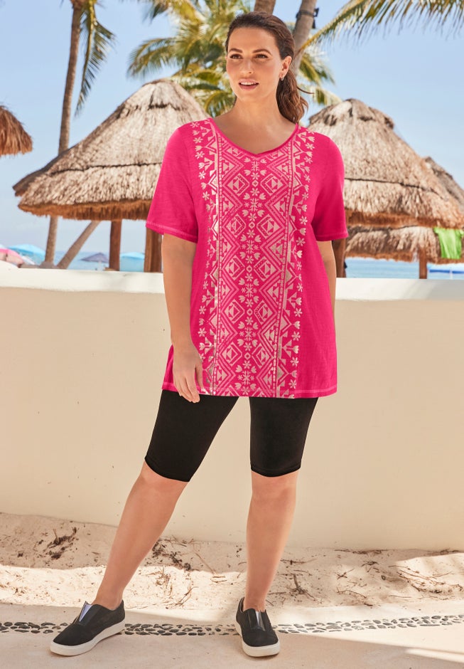 Placement Print Tee image number 6