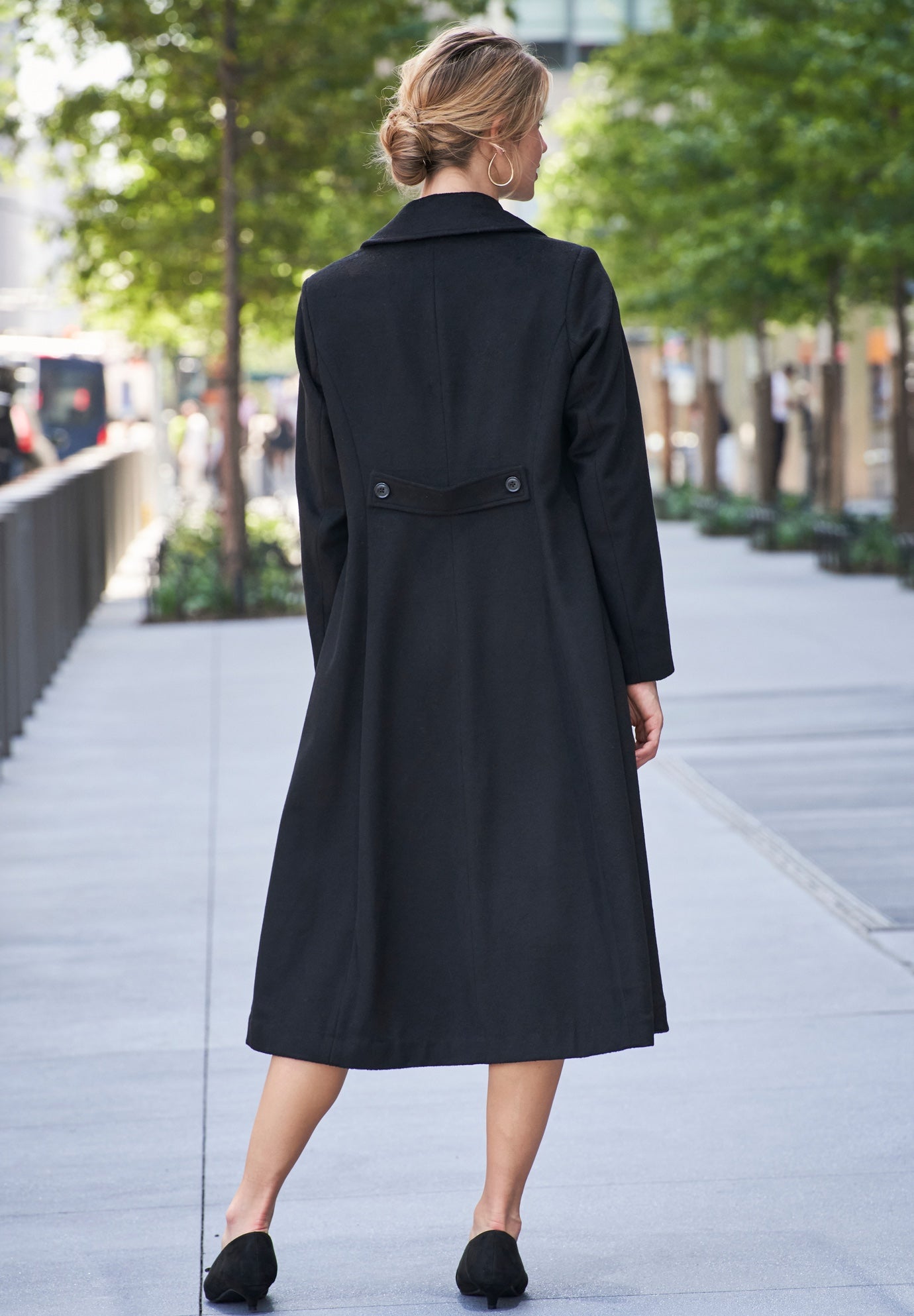 Trapeze Wool-Blend Coat image number 2