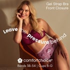 Front Close Wireless Gel Strap Bra image number null