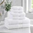 BH Studio 6-Piece 100% Cotton Bath Towel Set, 550 GSM image number 0