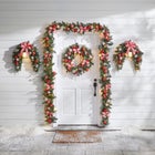36" Pre-Lit Christmas Cheer Swag image number null