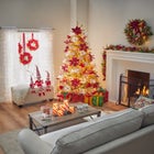 6' Pre-Lit Bordeaux Garland image number null