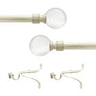 Ilana Curtain Rod and Finial Set image number null