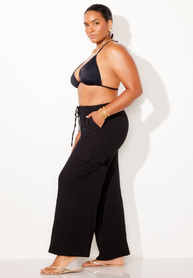 Cotton Gauze Cargo Pant image number 2