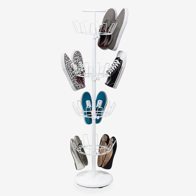 4-Tier Revolving Shoe Tree image number 1