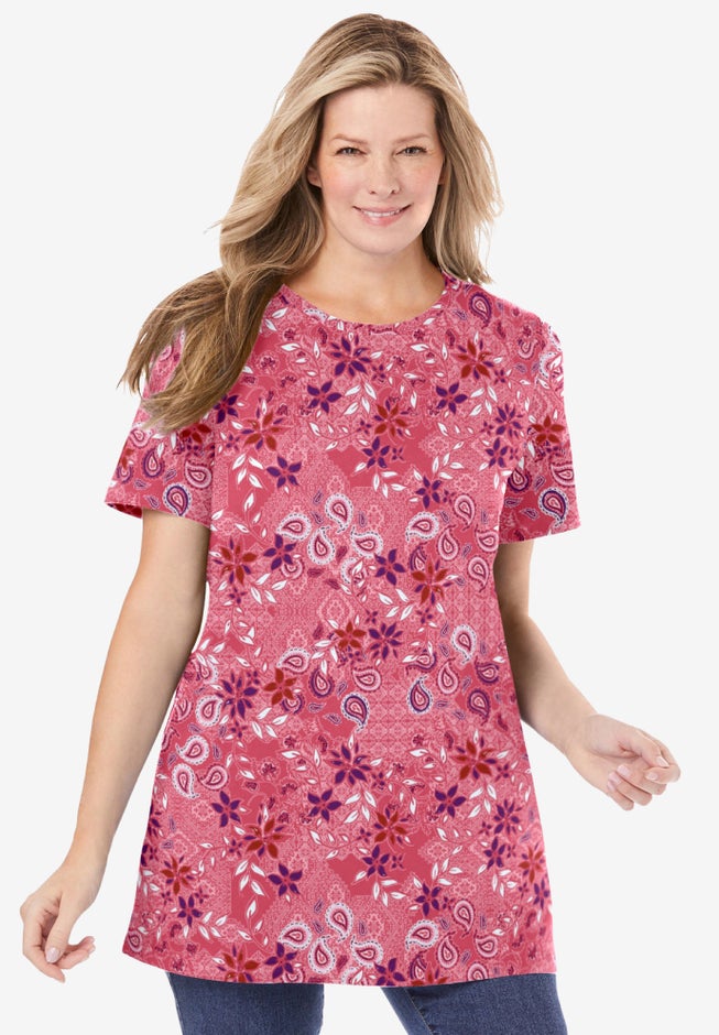 Perfect Printed Crewneck Tunic image number 5