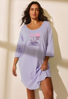 Three-Quarter Sleeve Sleepshirt