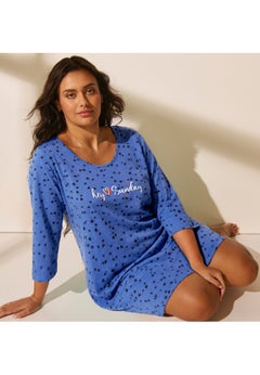 Three-Quarter Sleeve Sleepshirt