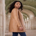 Three-Quarter Leather Jacket image number 2