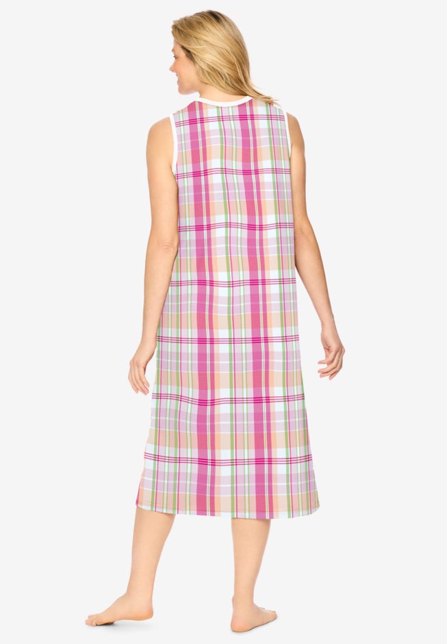 Long Sleeveless Sleepshirt image number 1