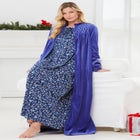 Floral Knit Gown  image number null