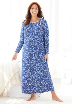 Floral Knit Gown